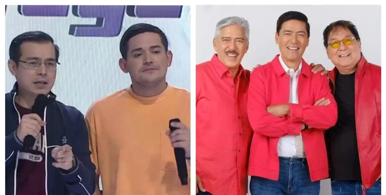 Paolo, Isko binati ang TVJ sa bagong noontime show sa TV5 na E.A.T.: ‘Hindi po ito kumpetisyon, ito po ay aming inspirasyon’