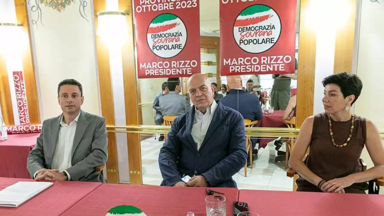 Rizzo si «ricicla» in Trentino: è candidato presidente. «Da qui faremo la rivoluzione per ridare sovranità all'Italia»