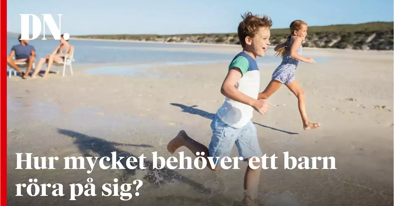 Hur mycket behöver ett barn röra på sig?