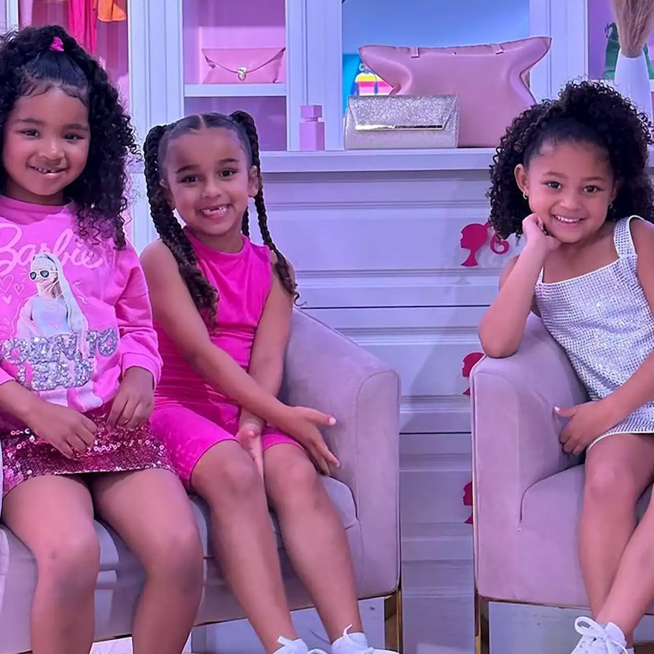 Dream Kardashian, Stormi Webster and More Kardashian-Jenner Kids Have a Barbie Girls' Day Out - E! Online