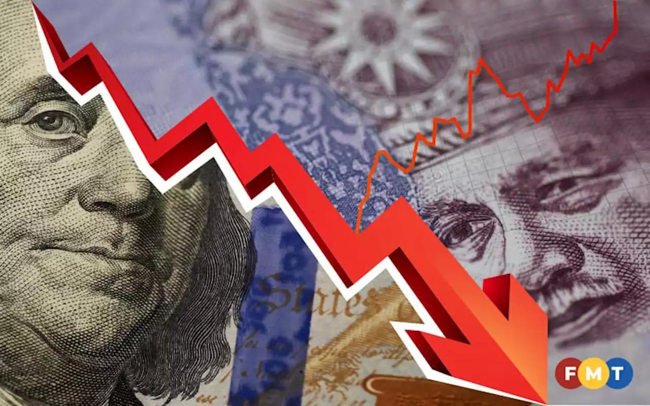 Ringgit marginally lower amid global slowdown fears