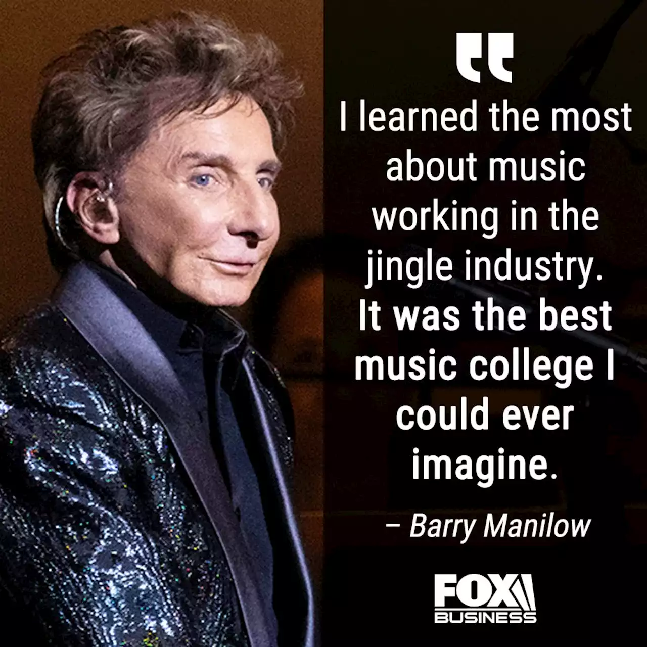 Barry Manilow’s history writing jingles for major brands before his big break