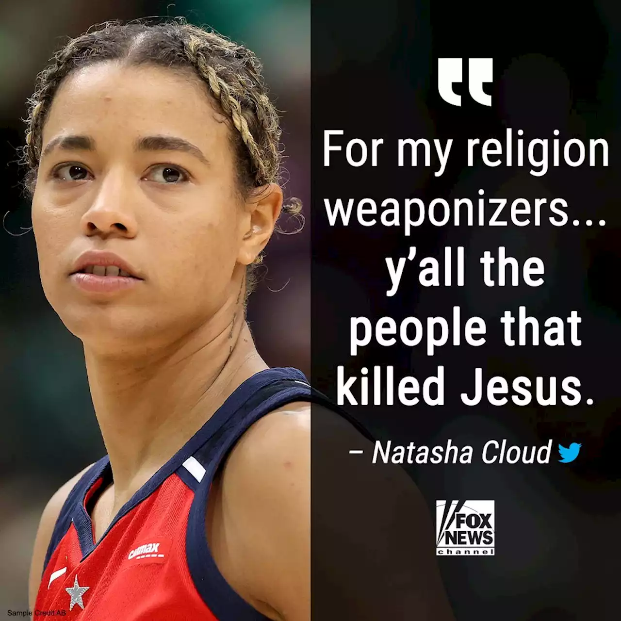 WNBA champ Natasha Cloud expands on America criticism after calling country 'trash'