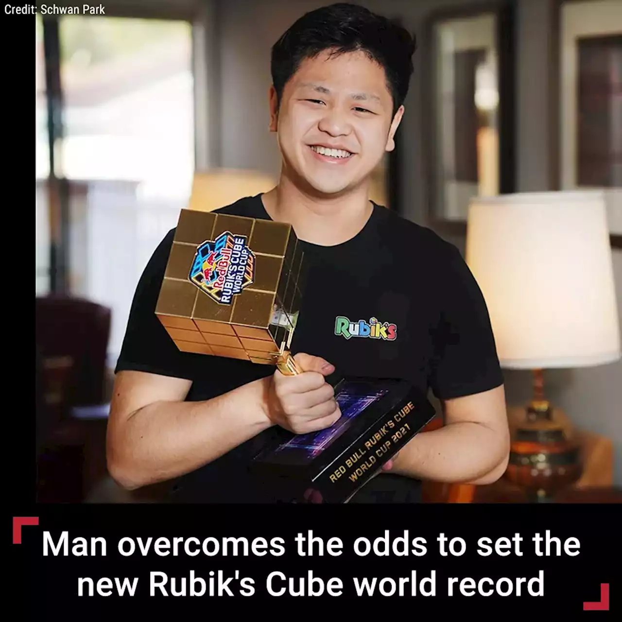 California man with severe autism beats Rubik’s Cube world record: 'Exuberance in our hearts'