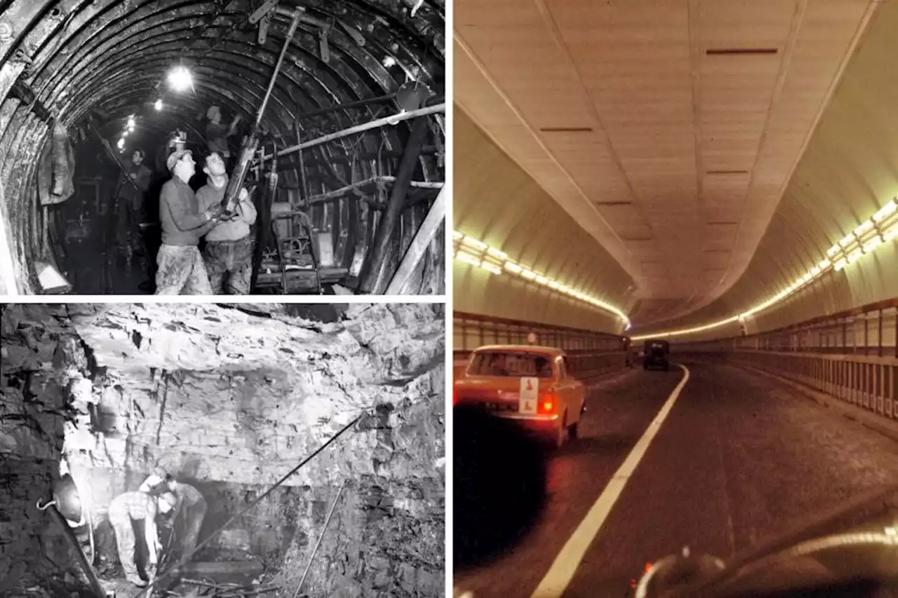 Never-before-seen photos unveiled to mark 60 years of the Clyde Tunnel