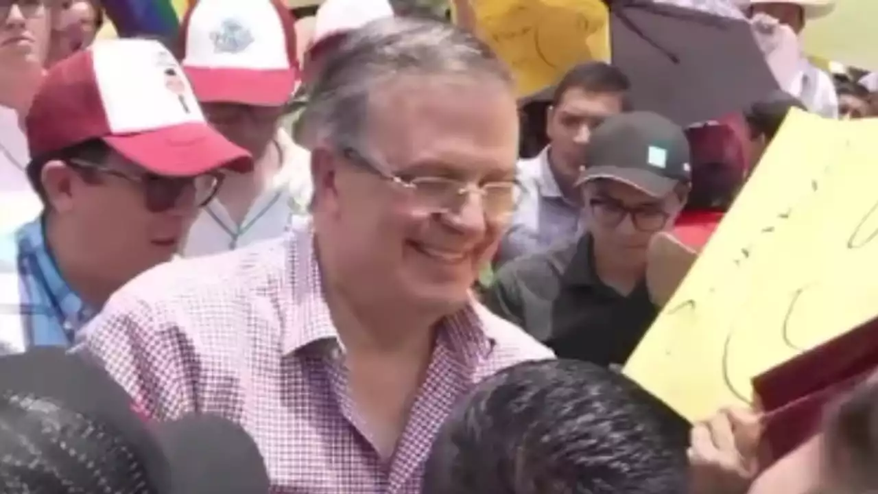 A Marcelo Ebrard le da igual quién sea el abanderado del Frente Amplio por México