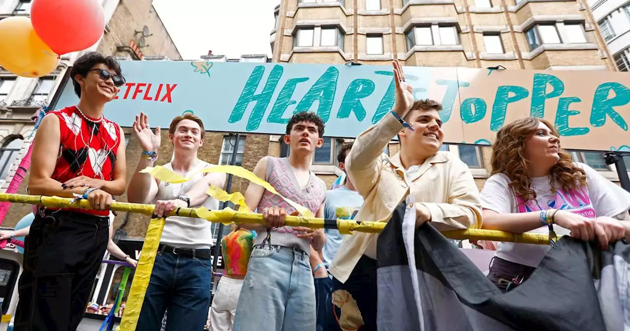 The Heartstopper Cast Had The Best Message For Anti-LGBTQ+ Protesters At This Year's London Pride