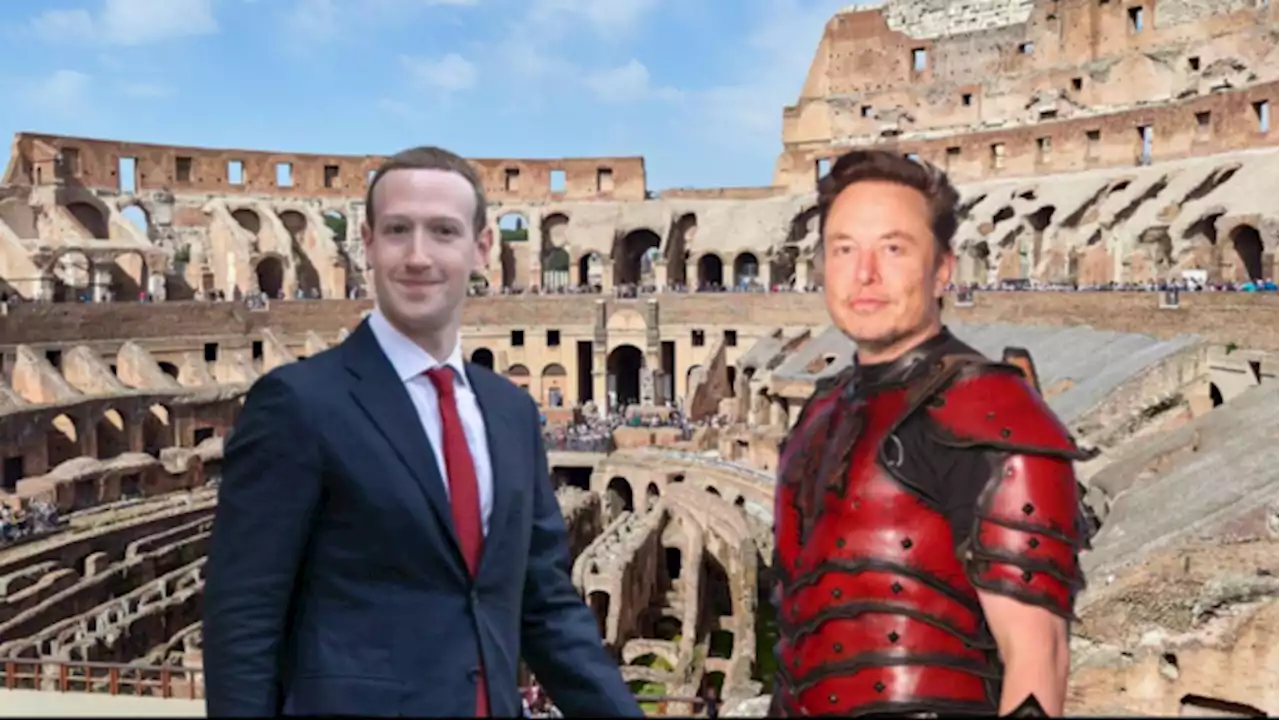 Elon Musk vs. Mark Zuckerberg might occur in the Roman Colosseum!