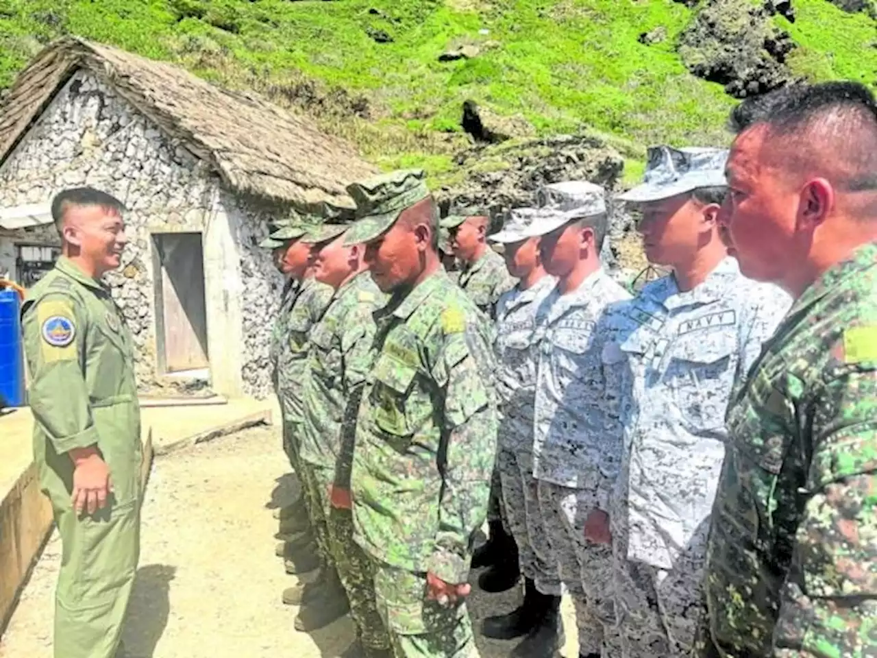 Filipino troops keep spirits high on ‘lonely island’