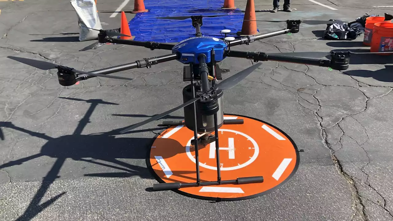 Drones to the rescue: California uses flying robots to battle mosquitoes