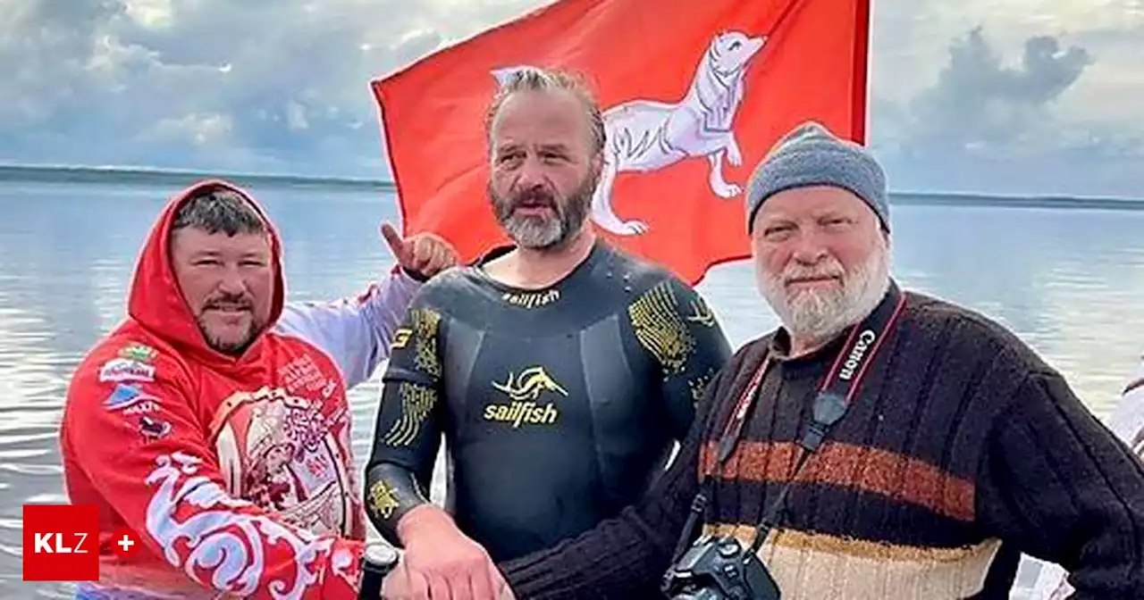 9 Grad Wassertemperatur: Kärntner begegnete beim Schwimmen am Polarkreis auch Bären