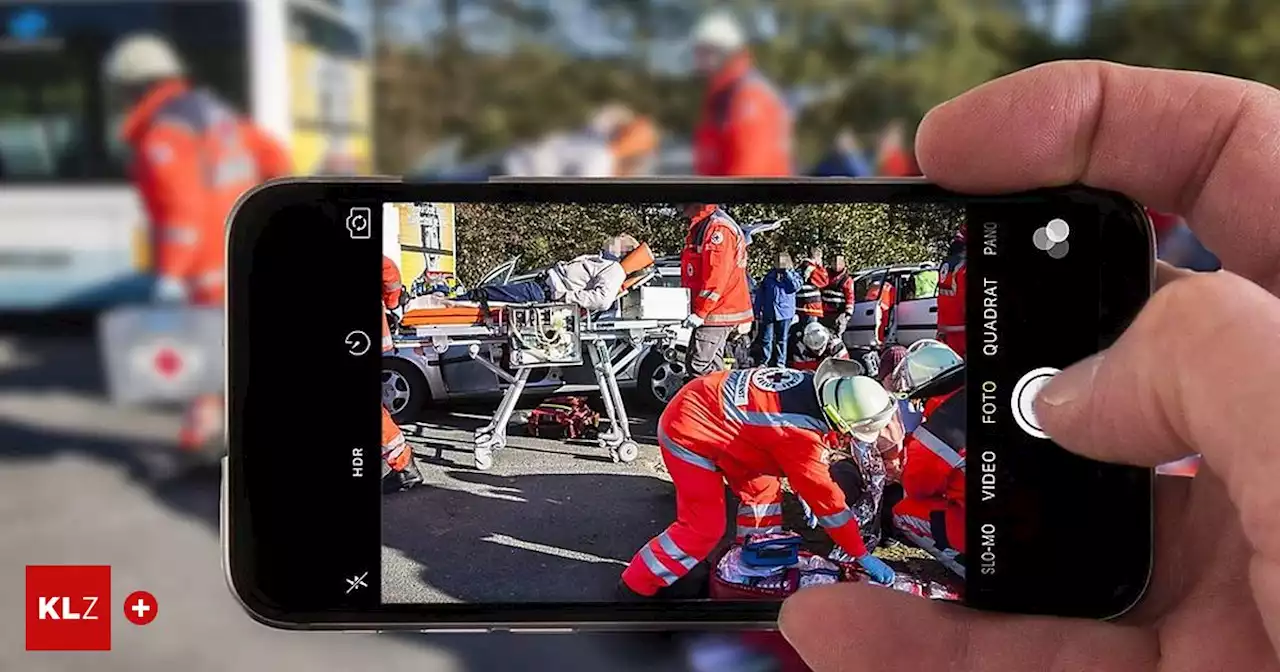 Nach Fall mit Hubschrauber: Zahl der Gaffer bei Einsätzen 'steigt extrem'