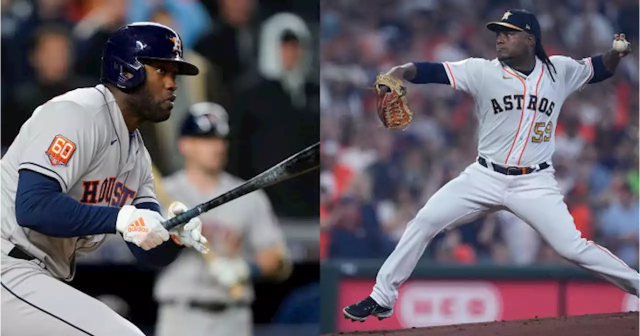 Houston Astros’ Yordan Alvarez, Framber Valdez named to 2023 American League All-Star team