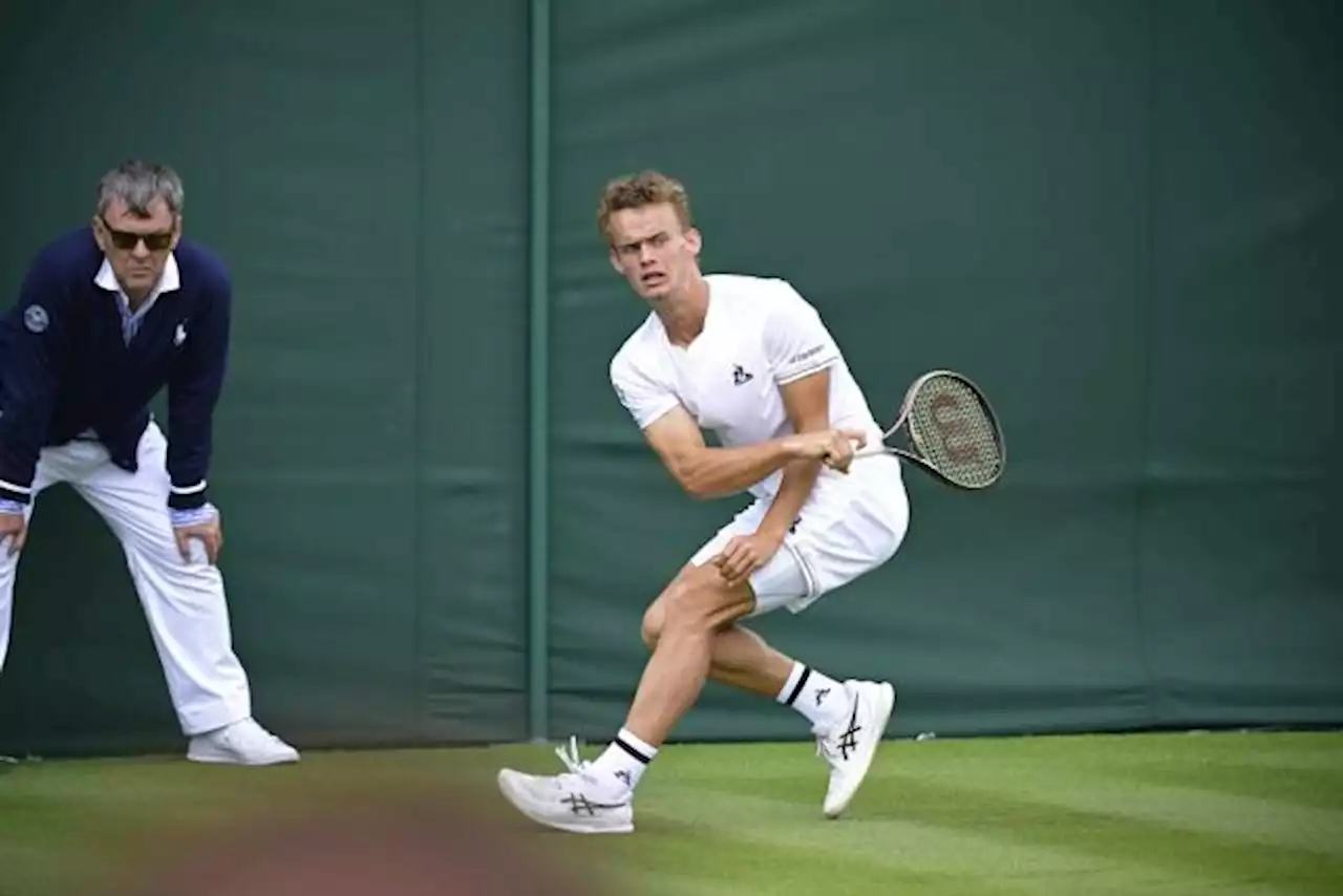 Luca Van Assche chute face à Aslan Karatsev au premier tour de Wimbledon