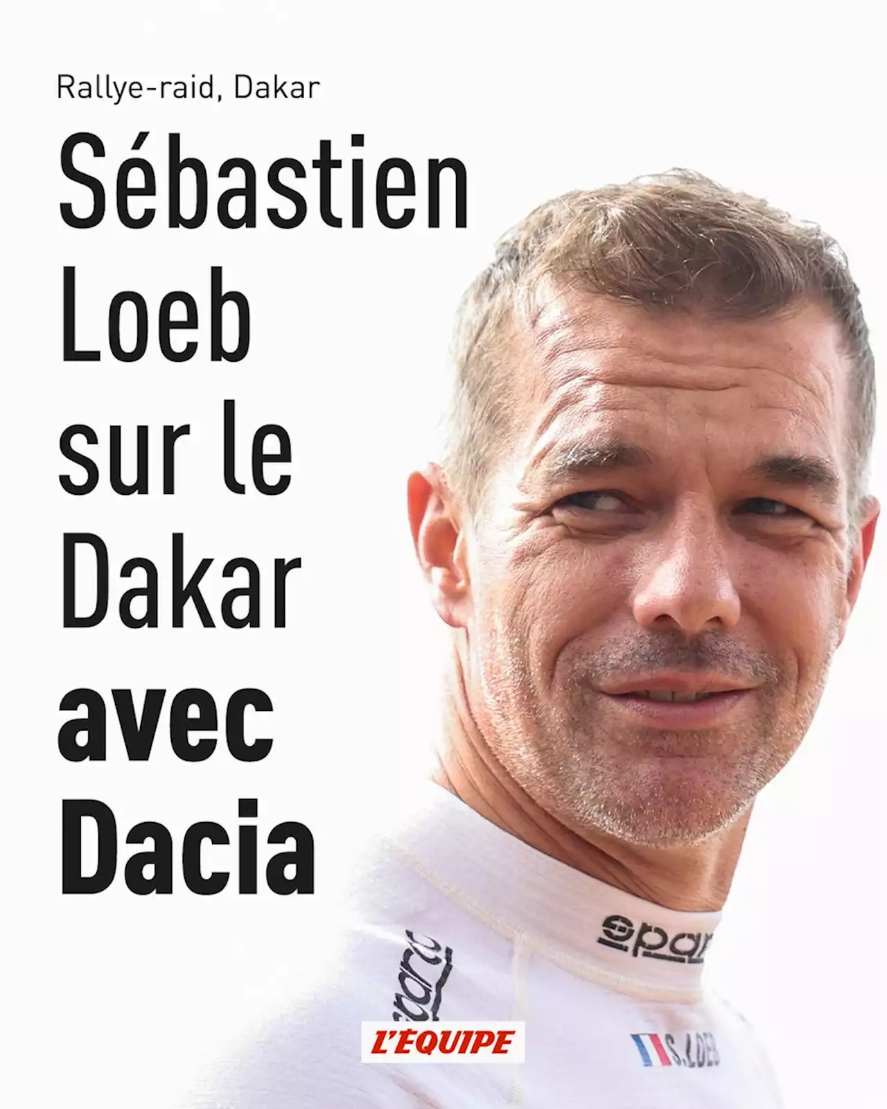 Sébastien Loeb sur le Dakar avec Dacia