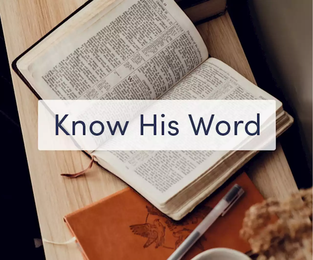 Know His Word | July 2023 - Lifeway Women