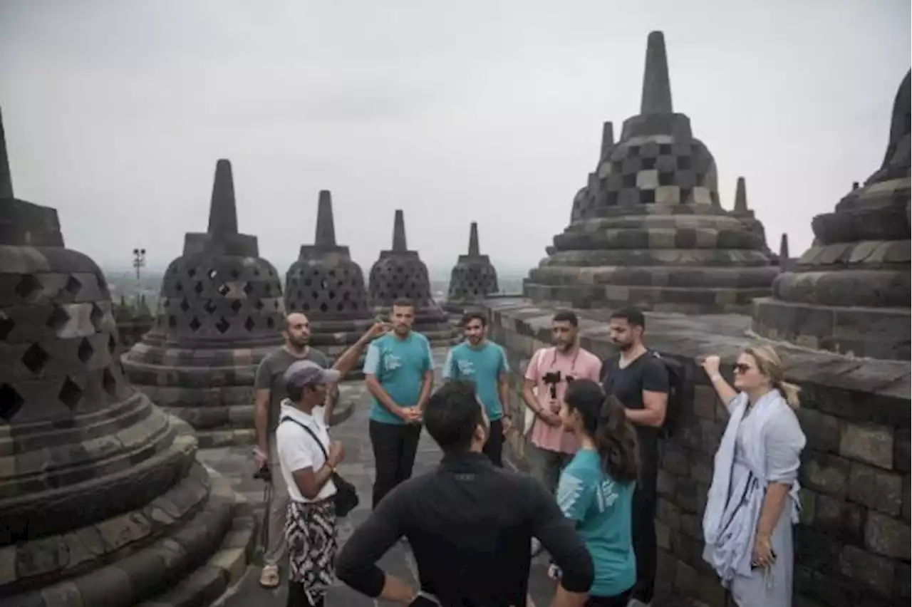 Libur Sekolah, Pengunjung Candi Borobudur Naik Dua Kali Lipat