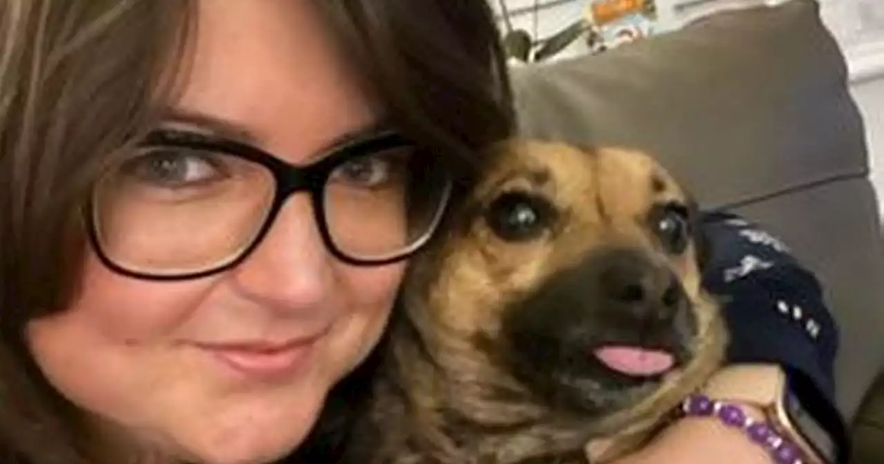 Woman thought her dog was just 'weird' but she was trying to save her life