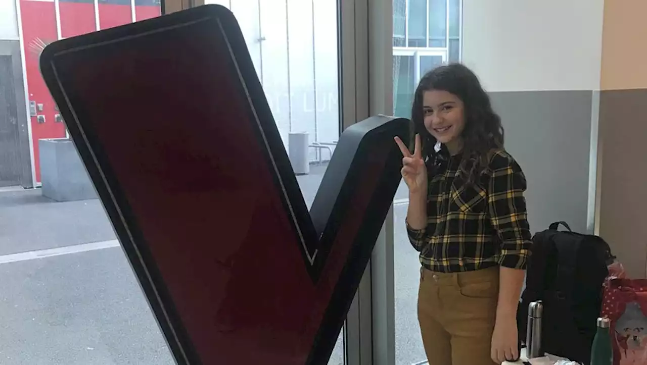 'J’aimerais devenir une artiste' : Mathilde, 11 ans et originaire d’Alès, sur le plateau de 'The Voice Kids' ce mardi