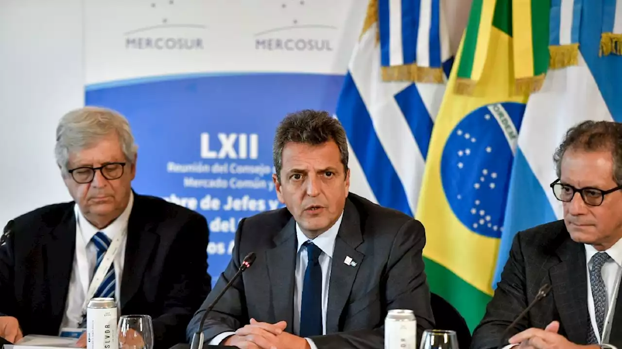 Sergio Massa encabeza reunión del Mercosur con eje en el uso de monedas locales para comercio regional