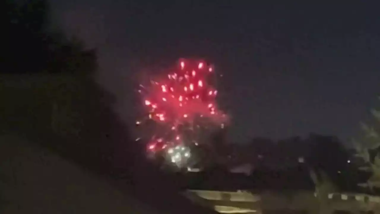 Illegal fireworks across the Bay Area causing fire concerns