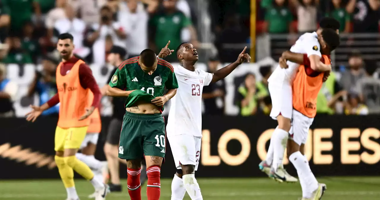 Qatar stuns Mexico in 2023 Gold Cup, advances to quarterfinals