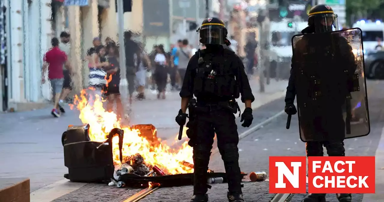 Fact Check: Was sniper filmed on rooftop of French protests?