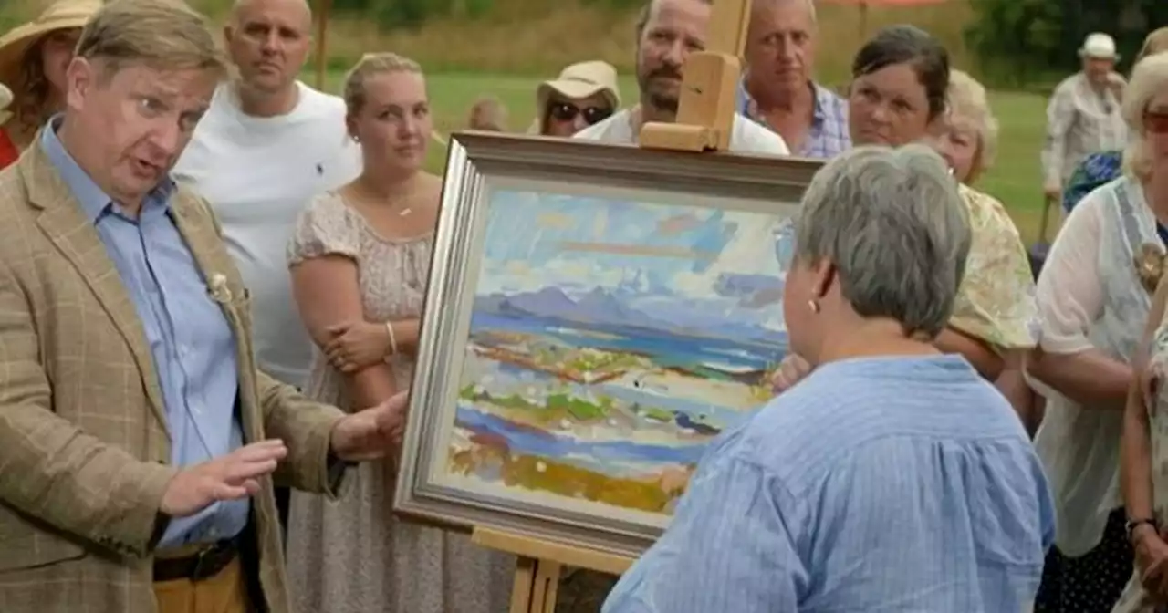 Antiques Roadshow guest stunned at value of art she got at charity shop for £25