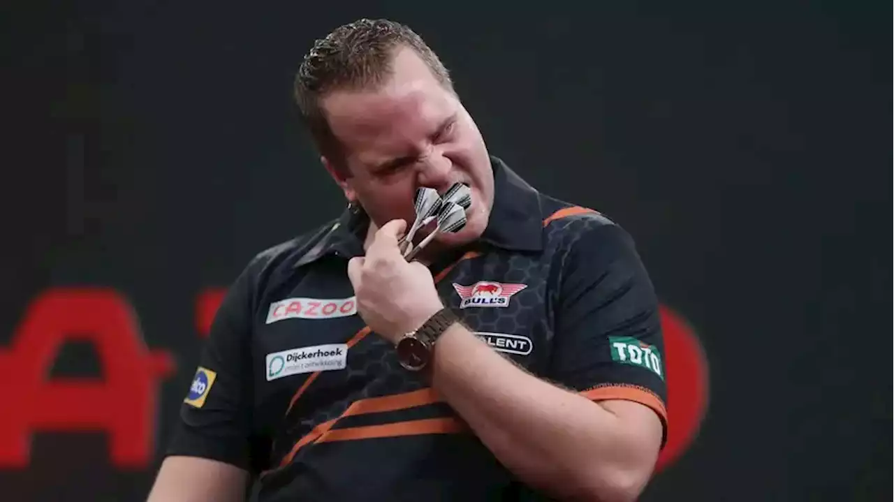 Van Duijvenbode mist matchdarts en grijpt net naast titel op European Matchplay