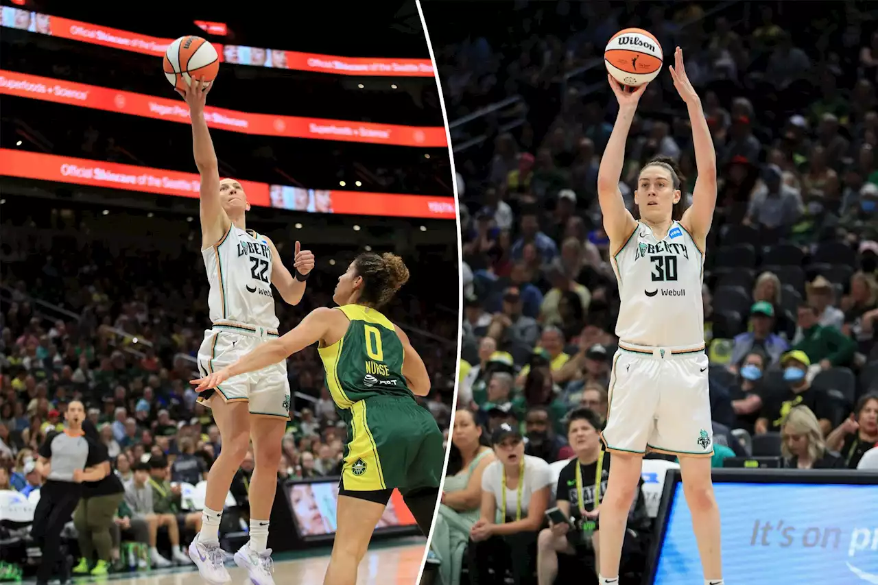 Liberty cruise past Storm as Breanna Stewart defeats her former team again