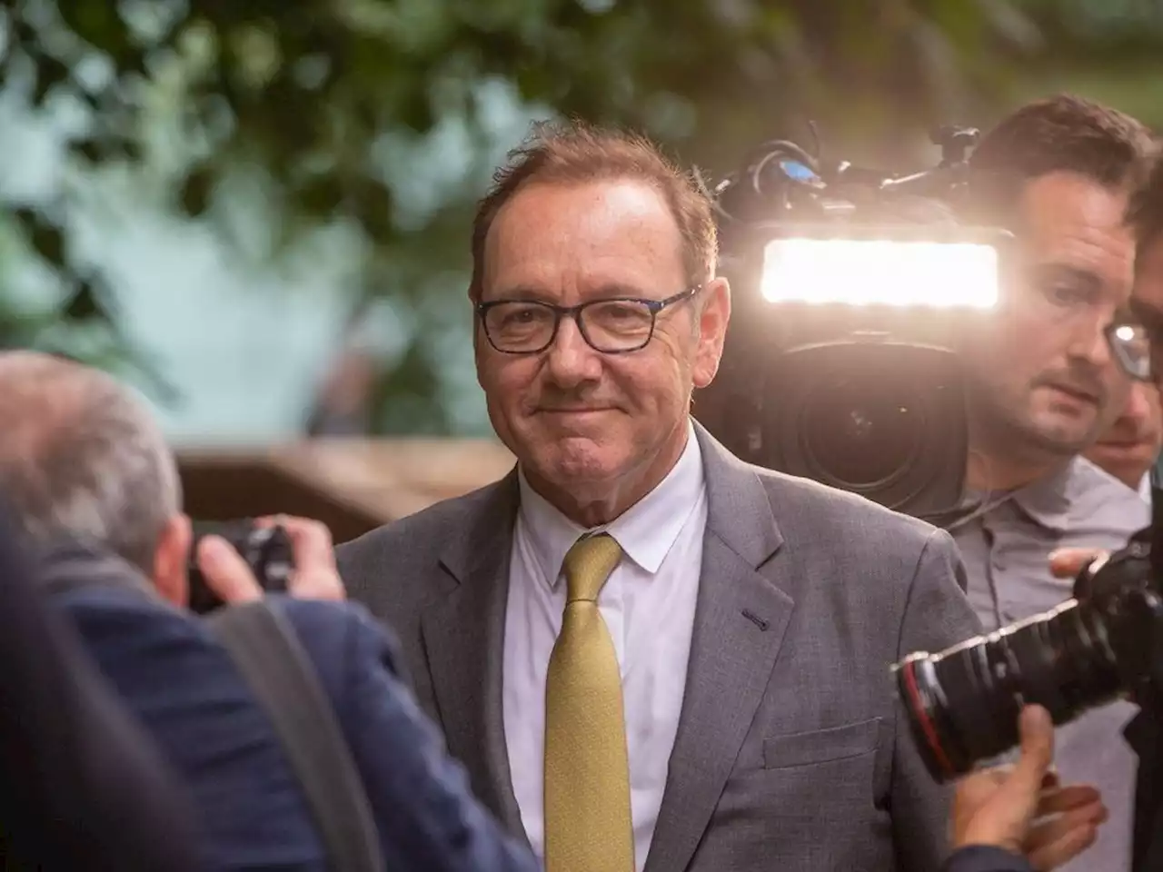 'He WAS GROOMING ME FROM THE GET-GO': Kevin Spacey's alleged victim speaks out in court