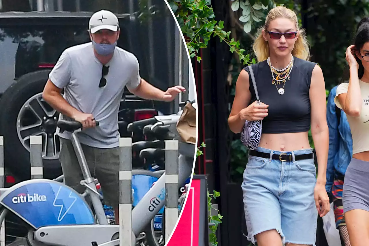 Leonardo DiCaprio hangs with Gigi Hadid in the Hamptons