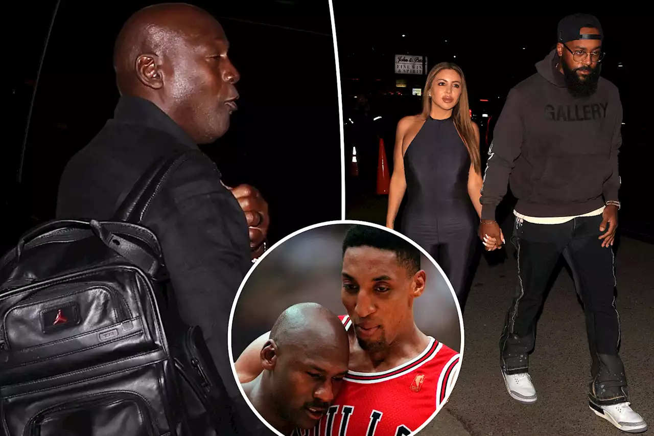 Michael Jordan finally shares his thoughts on son Marcus’ relationship with Larsa Pippen