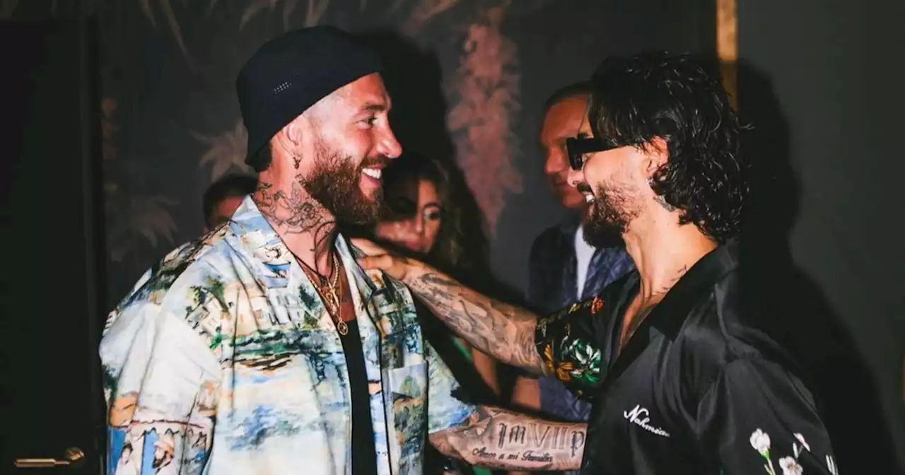 Maluma quedó ‘matado’ con el nuevo regalo que le dio Sergio Ramos: “Qué detalle tan hijuemadre”