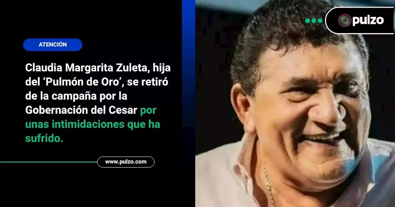 'Poncho' Zuleta tiene problemas con su familia y a su hija la amenazaron: 'Tengo temor' - Pulzo