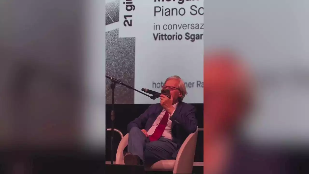 Morgan: “Io e Sgarbi volgari e sessisti? La serata al Maxxi è stata di altissimo valore culturale”