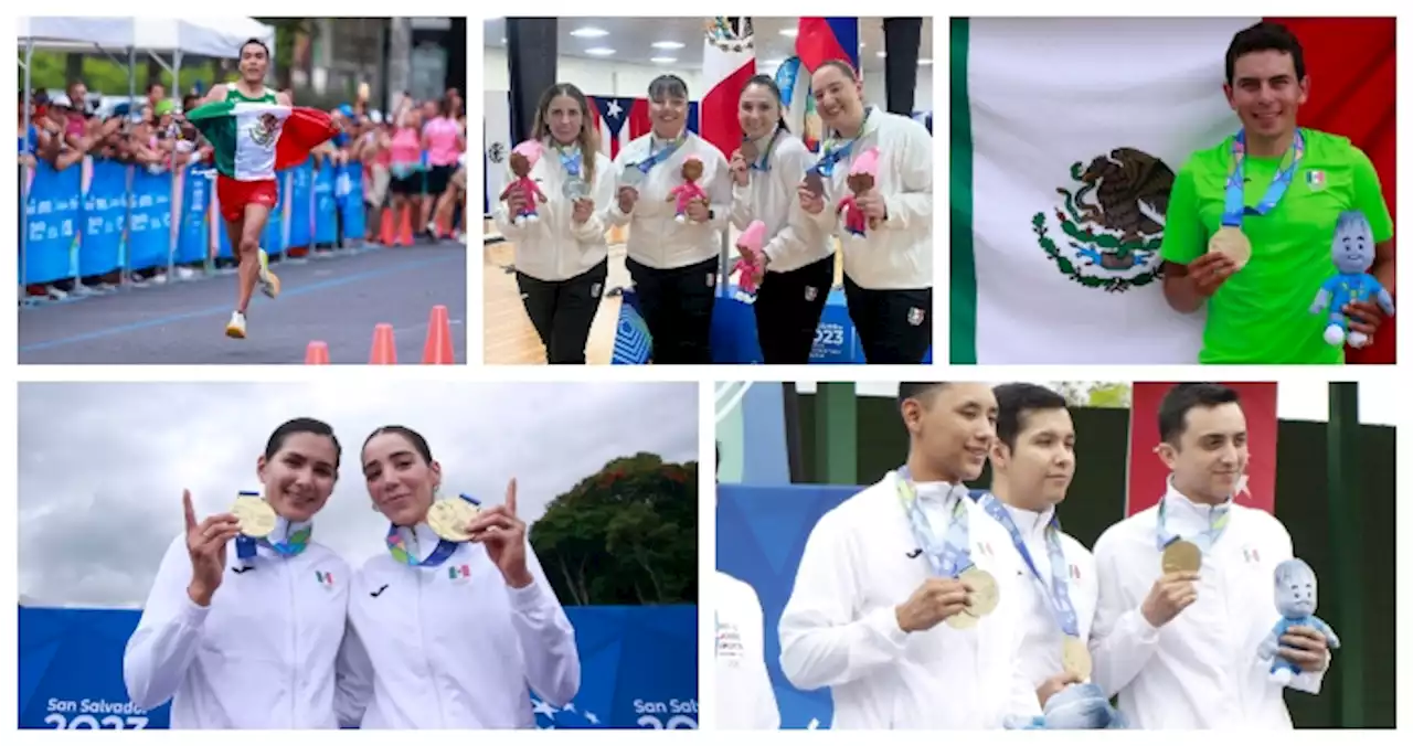 México brilla en varias disciplinas de los Juegos Centroamericanos; gana más medallas