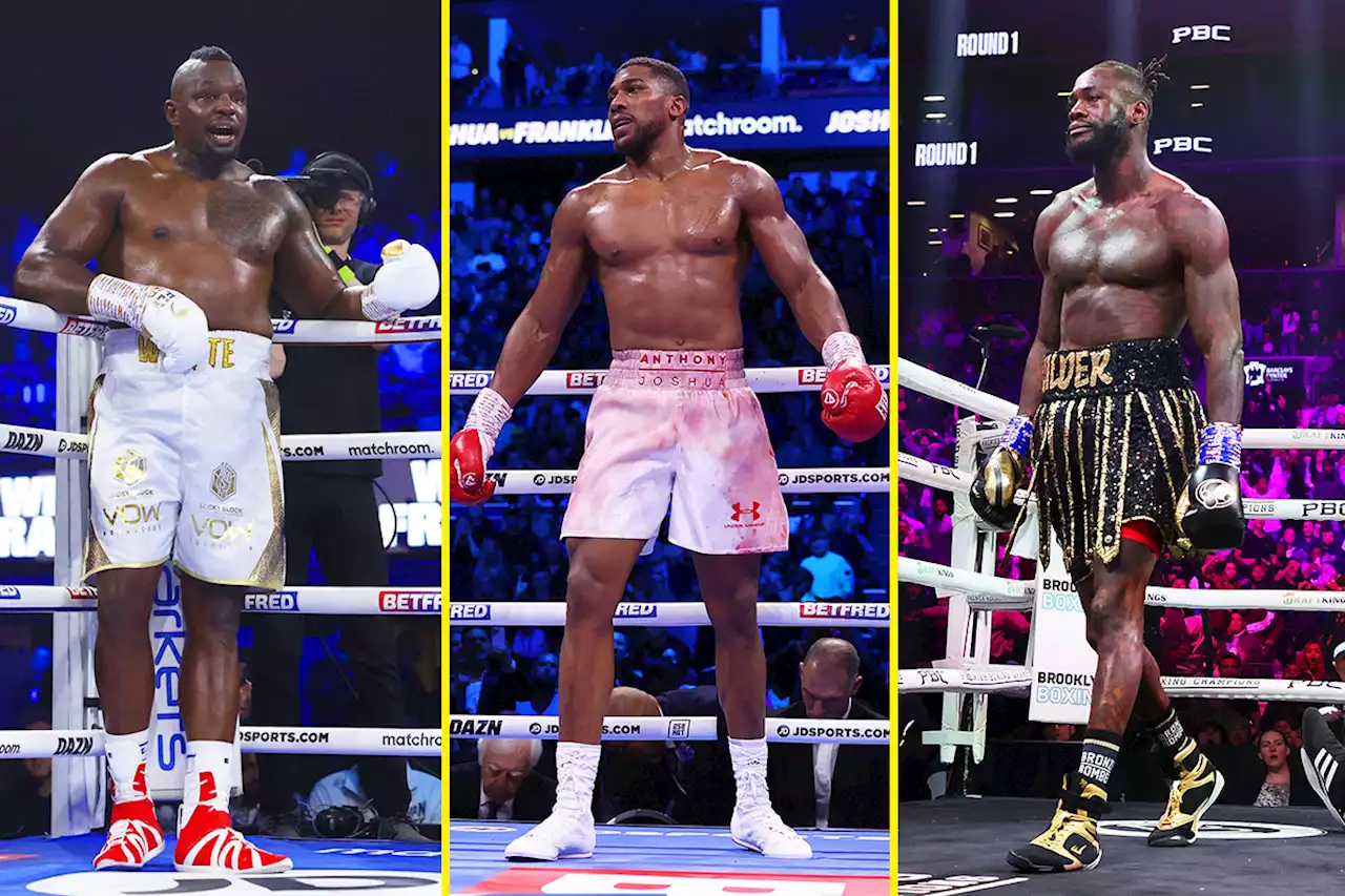 Anthony Joshua on verge of deals to fight Dillian Whyte, then Deontay Wilder this year