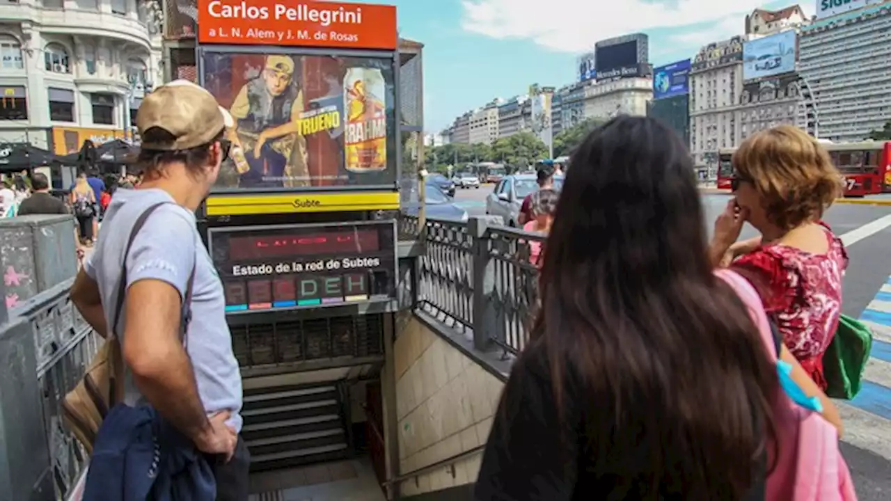 Nuevo paro escalonado en el subte: será este miércoles y afectará a todas las líneas