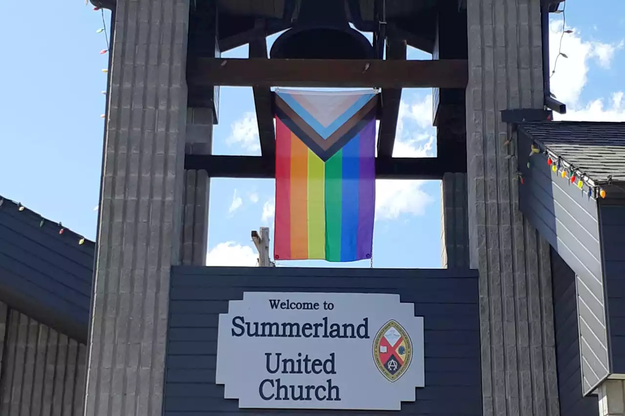 Pride flag taken from Summerland church - Terrace Standard