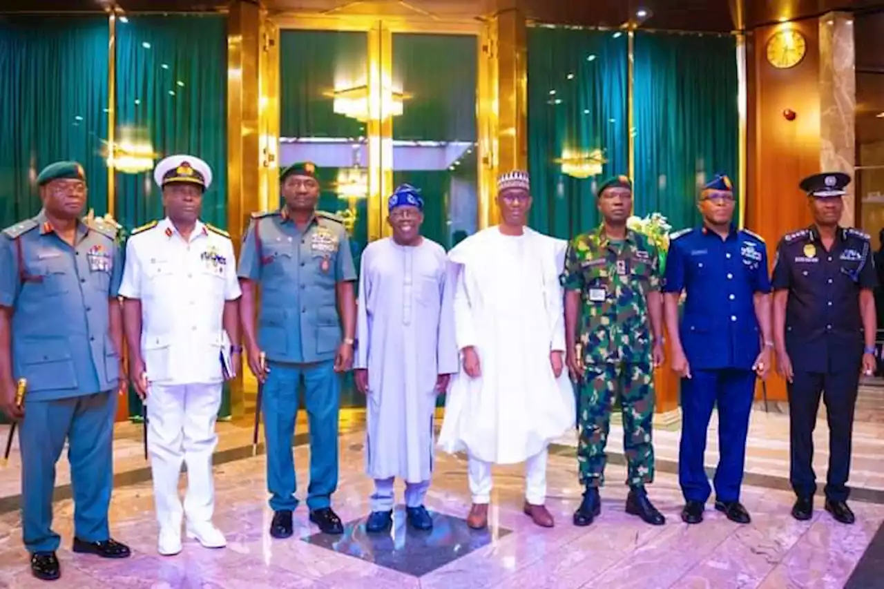 Tinubu to security chiefs: There's work to be done, operate as a team | TheCable