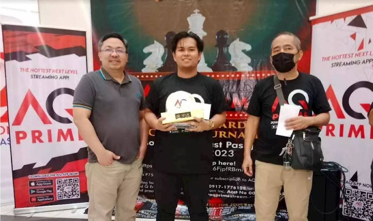 Daluz tops AQ Prime Stream chess tournament