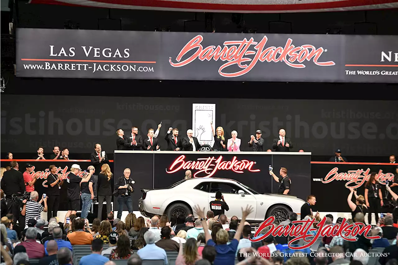 Barrett-Jackson Las Vegas 2023 brings stars, cars together