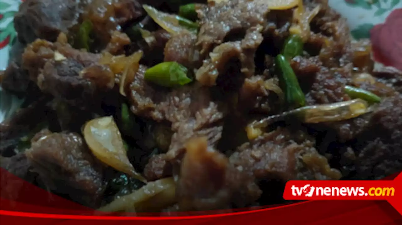 Daging Oseng Bumbu Pedas Cita Rasa Masakan Khas Musi Banyuasin