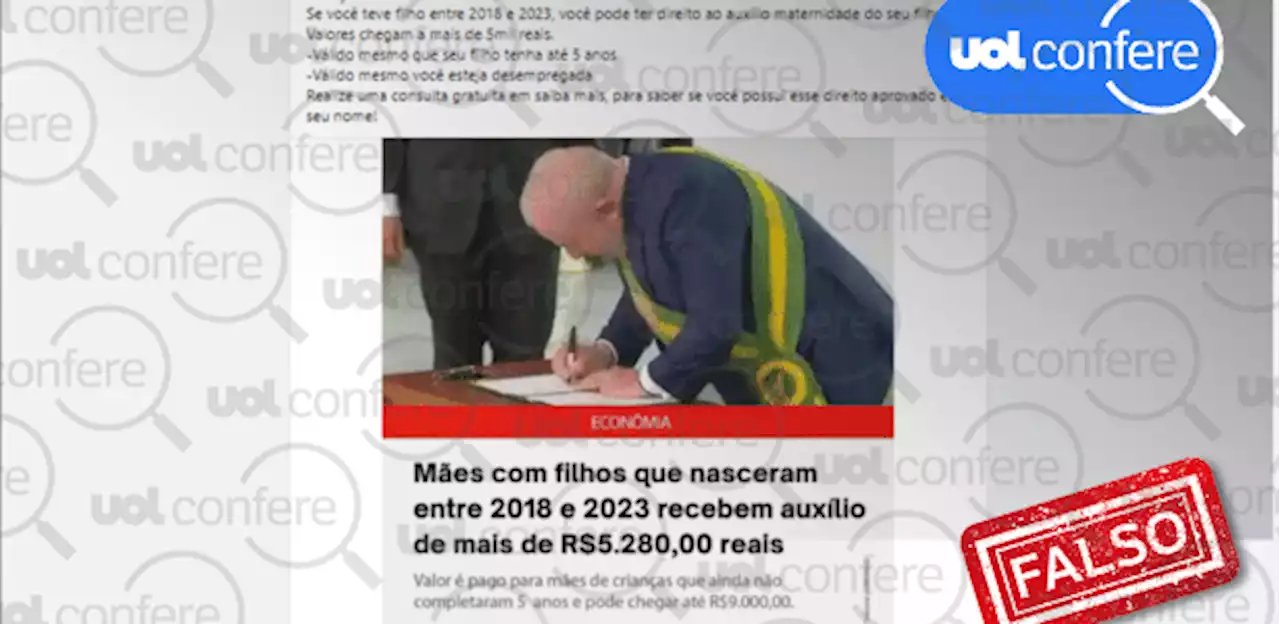 Site falso oferece auxílio-maternidade; só INSS libera beneficio