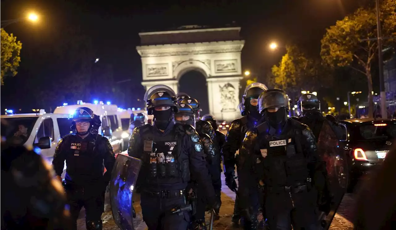 French rioting appears to slow on 6th night after teen’s death in Paris suburbs