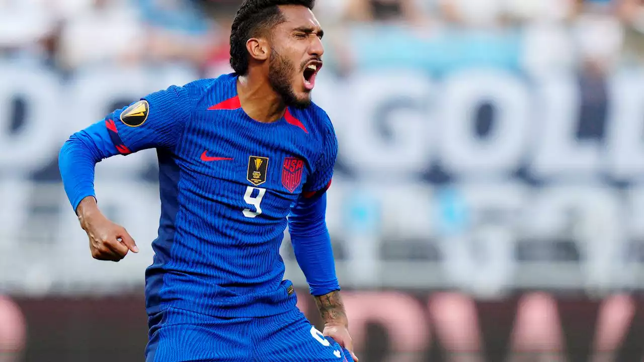 USMNT's Jesús Ferreira scores record 2nd straight hat trick in 6-0 win to clinch Gold Cup group