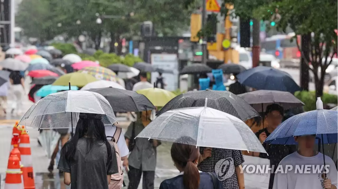 내일 다시 장맛비…서쪽 지역 중심으로 많은 비 예상 | 연합뉴스