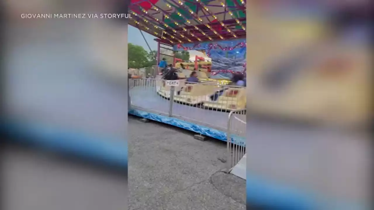 New York amusement park ride malfunctions, leaves riders spinning in reverse for 10 minutes