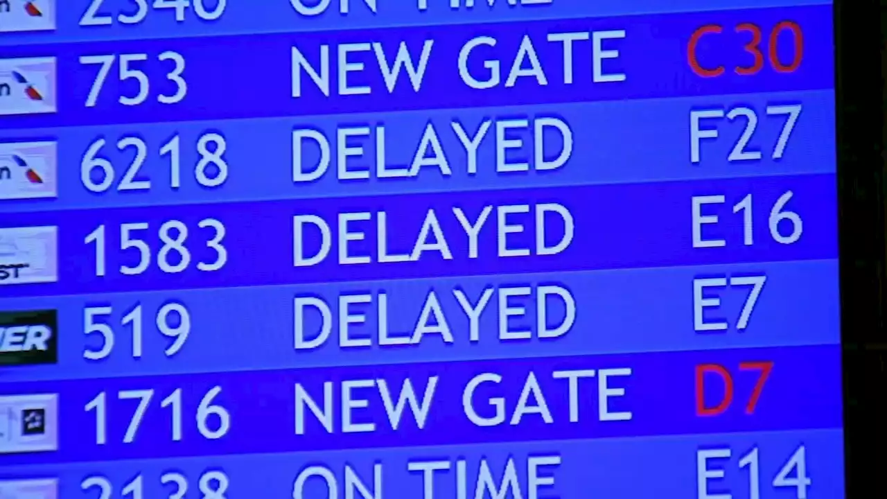 Severe weather causes hundreds of delays, cancellations at Philadelphia International Airport